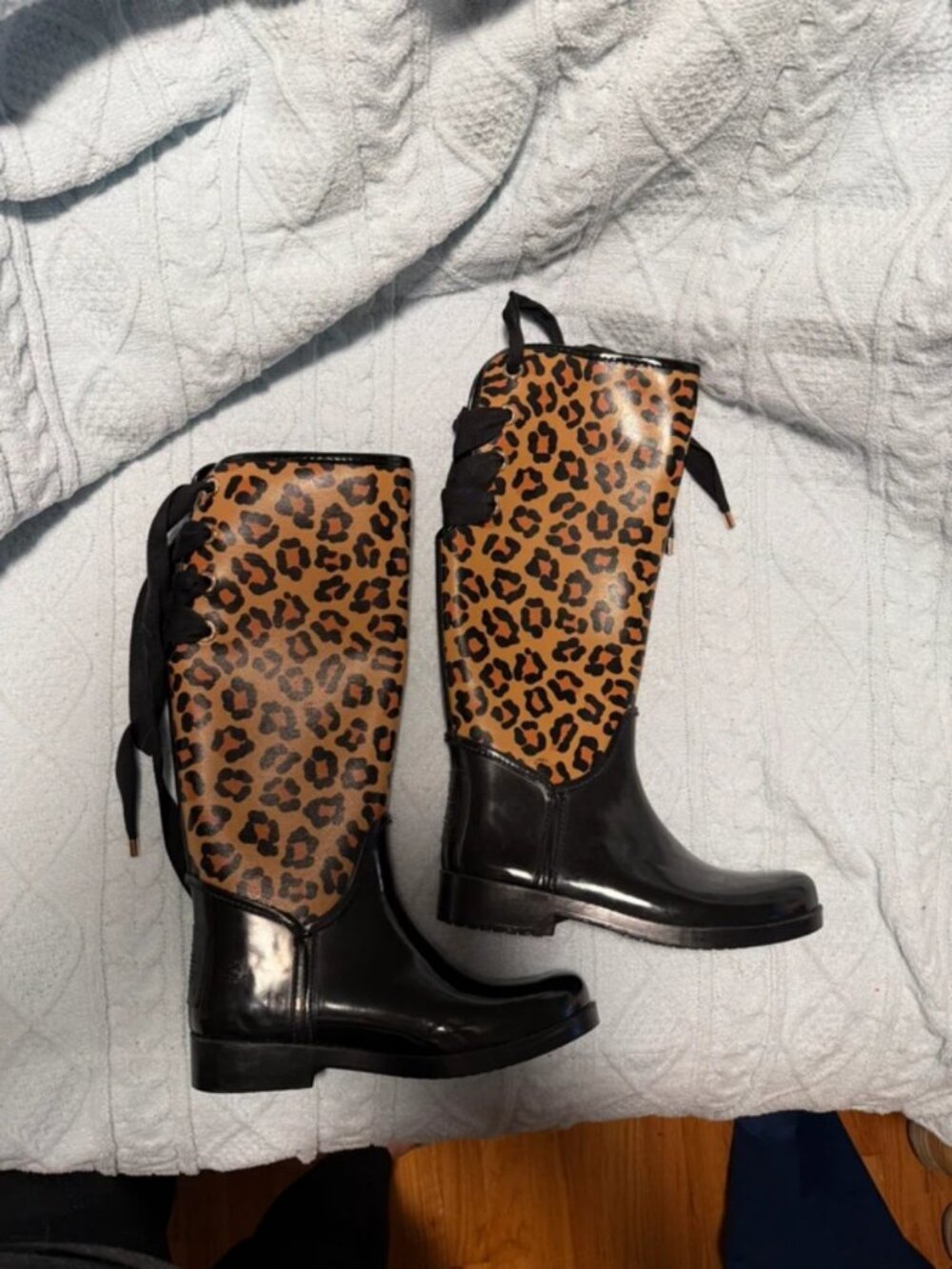 Coach Tristee rubber rain boots